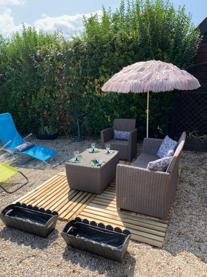 Chalet Bord De Mer 6 Couchages Villa Merville-Franceville-Plage Eksteriør billede